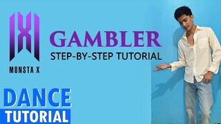 [EASY TUTORIAL] MONSTA X 몬스타엑스 'GAMBLER' Dance Tutorial Mirrored w/ Explanation