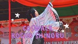 the greatest shinobu's coswalk ever. Ig: @kiomie_