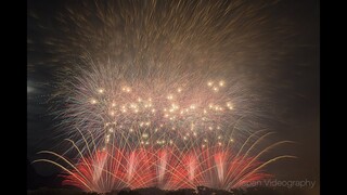 [4K]神岡南外花火大会 2019 フィナーレ 超特大花火ファンタジアスペシャル 【Pirates of the Caribbean】Fireworks Tohoku Akita Japan