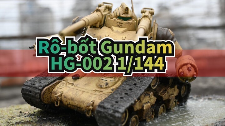 Rô-bốt Gundam|【Sản xuất phim】GTO HG-002 1/144 RTX-65（Bể thép / loại chính thống）