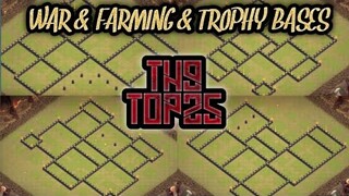 New Th9 Base With Link | New Top 25 Th9 War & Cwl Bases | Farming & Trophy🏆 Bases | Clash Of Clans