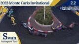 2023 Monte Carlo Invitational from Monaco・Round 2・The Swan Autosport Tour on AMS2