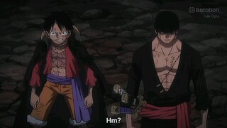 Zoro and Luffy