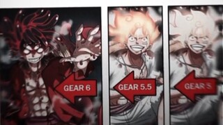 udah mau gear 6 aja #onepiece