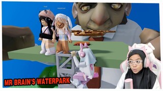 MR BRAIN'S WATERPARK! OBBY  Roblox Indonesia