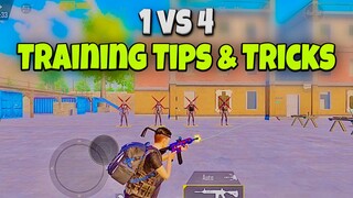 1v4 Training Tips & Tricks / Guide ✅ | Dodge the Bullets | Noob🐔 to Pro🦁 | PUBG MOBILE/BGMI😱