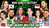 MY HEART WILL GO ON by Celine Dion | Who sang it better?| Philippines × China × Italy × USA and more