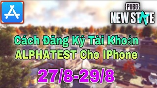 Cách Fix Lỗi Và Đăng Ký Tài Khoản Alphatest Lần 2 PUBG NEW STATE Cho IOS - Kênh Ocgynn.