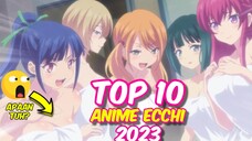 Top 10 Anime Ecchi Yang Tayang Di Tahun 2023