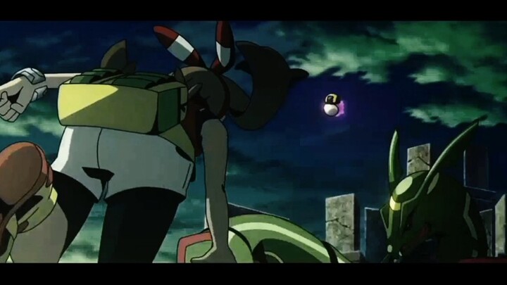 Yushu และ Xiaoyao ต่างปราบ Rayquaza ได้ และ Rayquaza ขนาดใหญ่ทั้งสองก็ต่อสู้กัน!