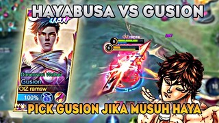 Jika Musuh Pick Hayabusa Gusion Solusinya, Begini Cara Buat FEED Hayabusa