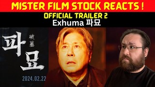 Exhuma (2024) #파묘 Movie Trailer 2 - REACTION!