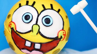 Satu pukulan dan beri tahu Anda siapa yang tinggal di SpongeBob SquarePants di laut dalam! 【Kue Ketu