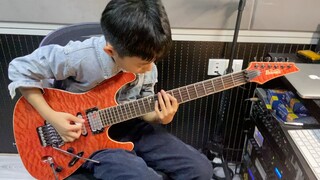 gitar elektrik! Anak-anak zaman sekarang sangat menakutkan. Perekaman eksternal dilakukan satu kali.