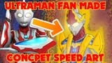 Ultraman Ribut Final Form!!! (Fan Made) Ultraman Golden Ribut Concept Speed Art