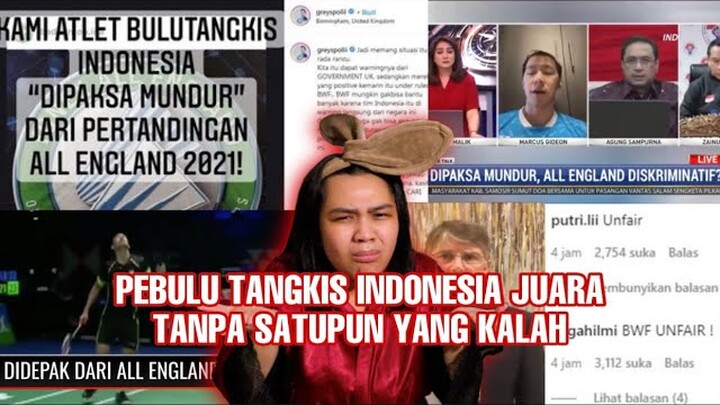 ALL ENGLAND TAKUT SAMA KEKUATAN INDONESIA?