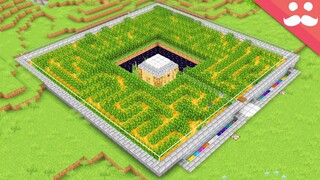 I Made a Peaceful Safe House in Minecraft