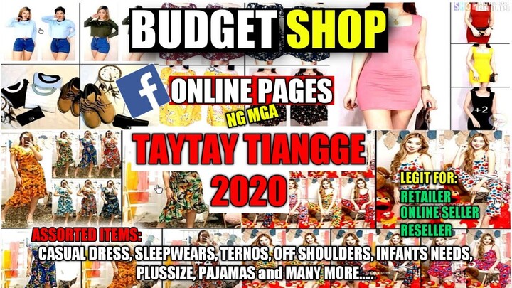 FB ONLINE PAGES ng mga DIRECT SUPPLIERS sa TAYTAY | TAYTAY TIANGGE 2020 | ONLINE SELLER SUPPLIERS