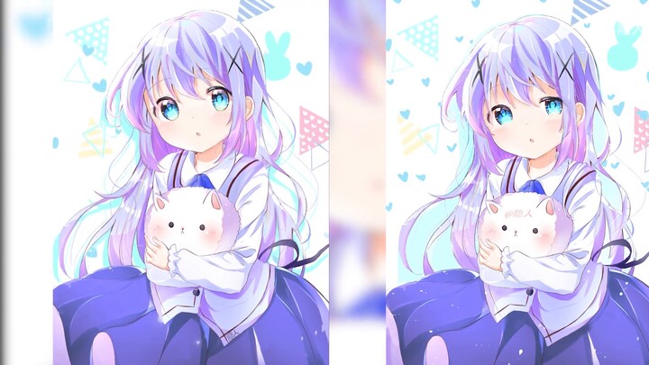 【Wallpaper Dinamis】 Apakah Anda ingin Chino hari ini? (Cino|Tidak bersalah