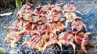Cút nướng sả ớt sử cù mấy chai b...|| việt miền tây