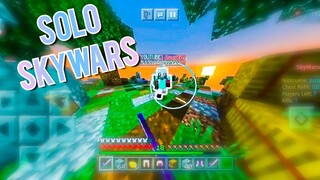 [SOLO]Skywars Hyperlands!|mcpe|Im back!