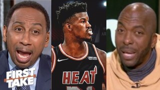 FIRST TAKE| Stephen A John Salley on Jimmy Butler true nightmare for Harden-Embiid in Miami Heat win