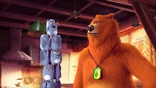 New cartoon grizzly bear and lemmings cartoon movie