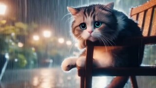 cukup meong aja yang galau kamu nggak usah#