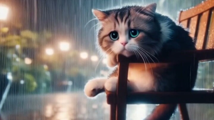 cukup meong aja yang galau kamu nggak usah#