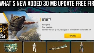 มีอะไรใหม่ Mini Update Free Fire Free Fire กิจกรรมใหม่