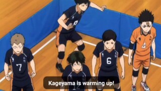 Hinata's vertical spike Haikyuu Season 3 Episode 8 #haikyuu #haikyuuanime  #karasuno