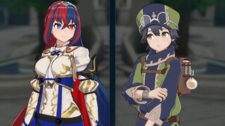 Alear (F) & Jean Support Conversations + Extras | Fire Emblem Engage