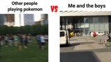 Other People Playing Pokemon VS Me And The Boy