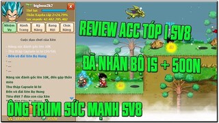 Ngọc Rồng Online -ĐÃ KẾT THÚC ĐUA TÓP SV8 ...REVIEW CON TÓP 1 SV8