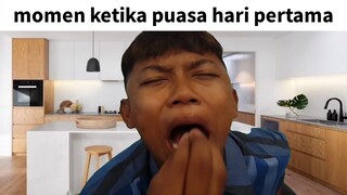 Momen Ketika Puasa Hari Pertama...