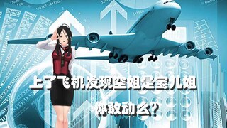[Xiao Liansha Dubbing] When you get on the plane and find that the stewardess is Sister Baoer, do yo