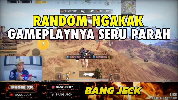 CAPEK LIHAT TINGKAH RANDOM !! MIRAMAR EVENT GAMEPLAY TIKTOK BANG JECK - PUBG MOBILE