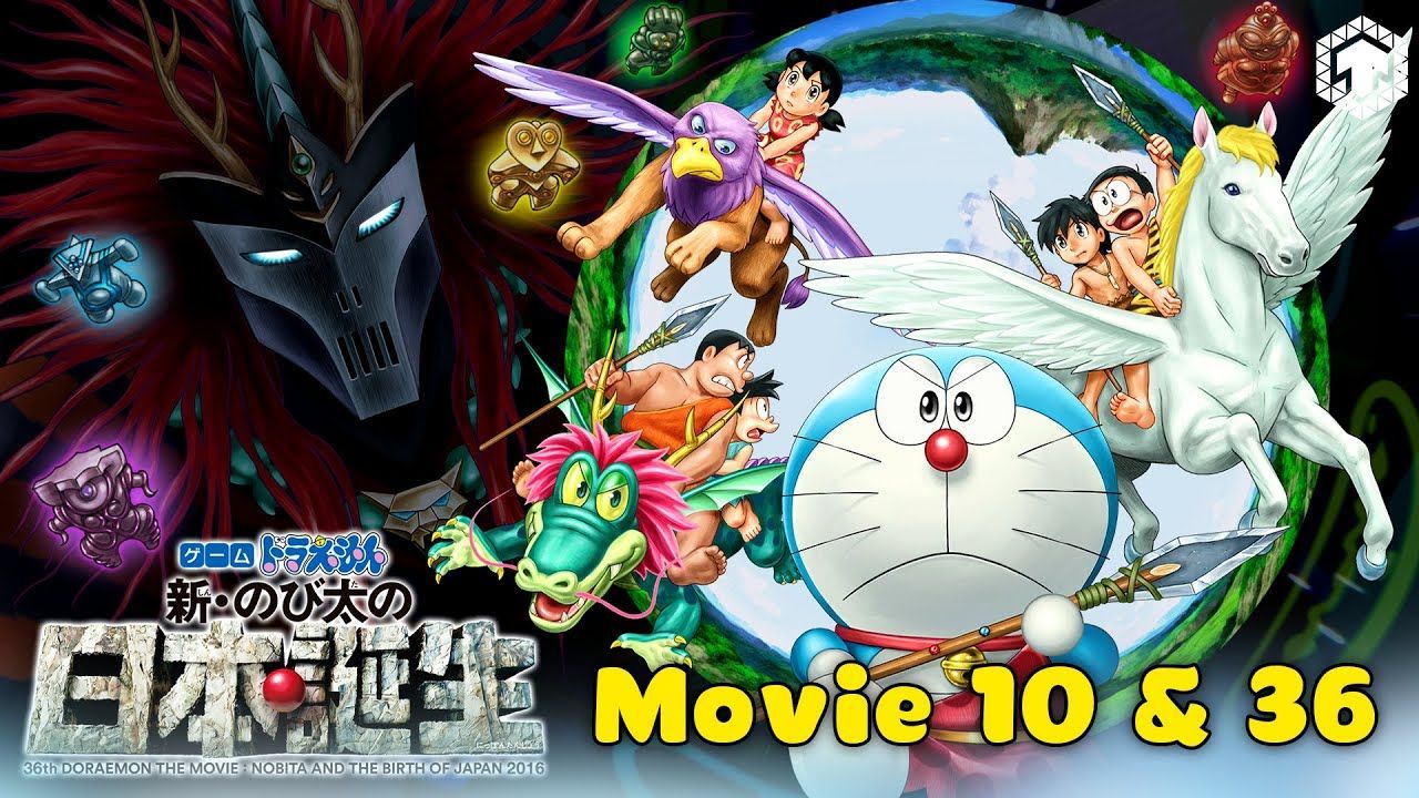 Movie) Doraemon & Nobita| Movie 10 - 36: Nobita Và Nước Nhật Thời Nguyên  Thuỷ. - Bilibili
