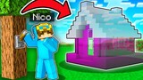 ฉันพบบ้านมายคราฟ SECRET ของ Nico แล้ว!