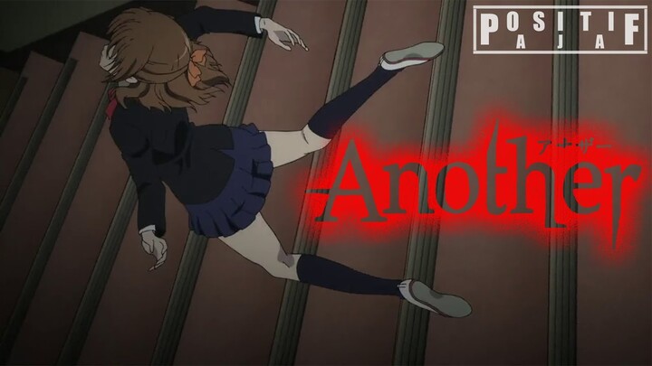 Hati Hati Kepleset ditangga Sekolah - Momen Seram Anime #JumatPositif