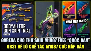 Free Fire | Bất Ngờ Garena Cho Thử FREE M1887 Hy Vọng Toàn Server - OB31 Hé Lộ M1887 Chế Tác Hấp Dẫn