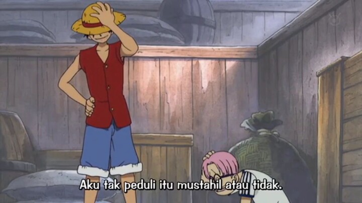 Kata-kata luffy ini yang membuat Coby menjadi angkutan laut🤔