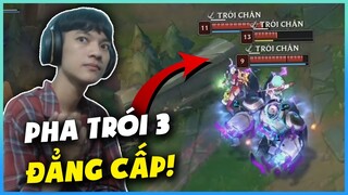 (LMHT) HIẾU LEBLANC TỎA SÁNG VỚI PHA TRÓI 3 SIÊU CẤP VIP PRO !!!