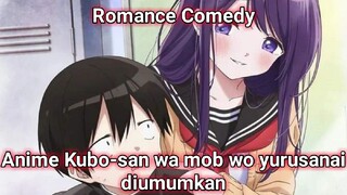 Hawa keberadaan tipis? Anime Kubo-san wa mob wo yurusanai diumumkan