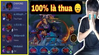 Trận này 100% là thua rồi | Team bạn đội hình siêu cuối Games - Hùng BK