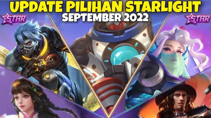 UPDATE PILIHAN STARLIGHT SEPTEMBER 2022 ADA SKIN STARLIGHT HAYABUSA & NEW SKIN ATLAS