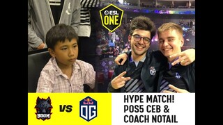 BOOM VS OG - HYPEMATCH!