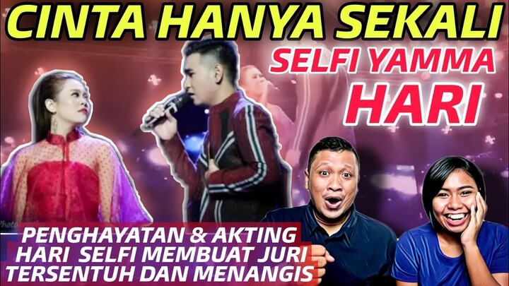 LESTI NANGIS, LIHAT PENJIWAAN HARI & SELFI DI PANGGUNG - Hari Feat Selfi CINTA HANYA SEKALI
