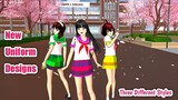 New Girl Uniform Designs | Sakura School Simulator| Tutorial