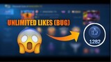 BUG LIKE BUTTON IN MOBILE LEGENDS LATEST2020